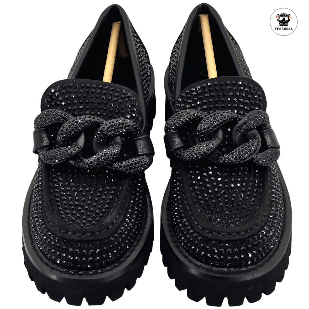 Mocasines Giana Plataforma de Cuero Karl Lagerfeld Paris