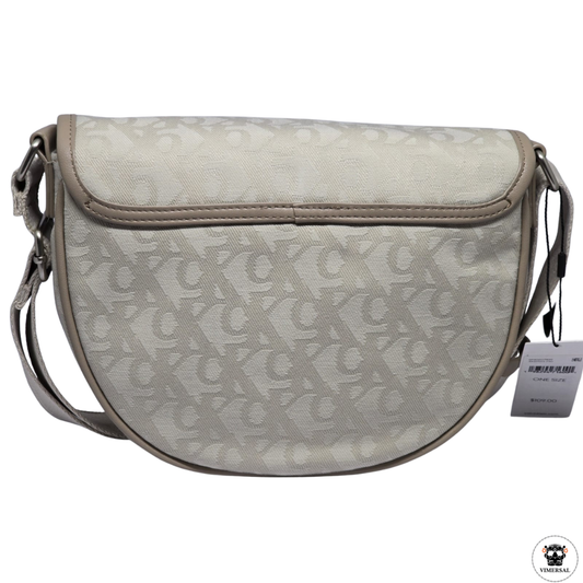 Bolso Bandolera Jacquard con Logo All Day Calvin Klein