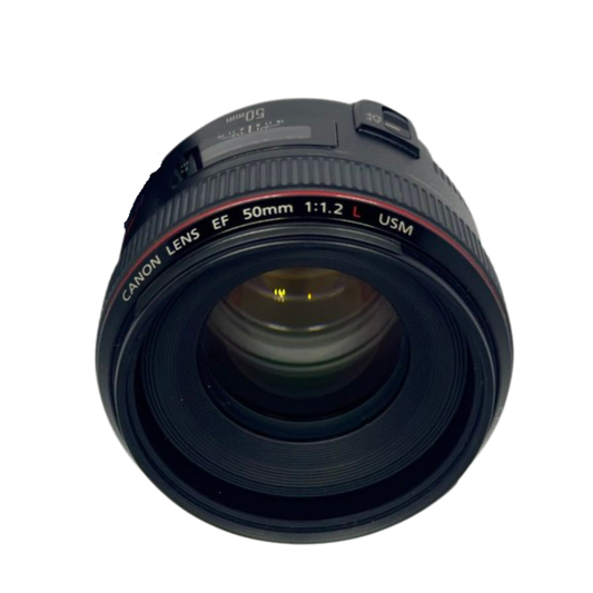 Lente Canon EF 50 mm 1:1.2 L Seminuevo