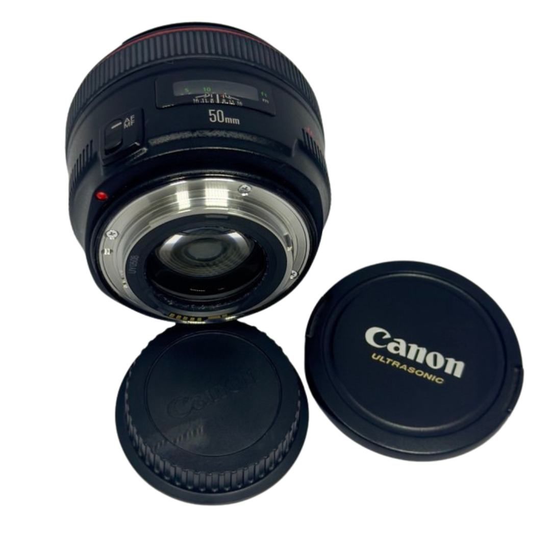 Lente Canon EF 50 mm 1:1.2 L Seminuevo