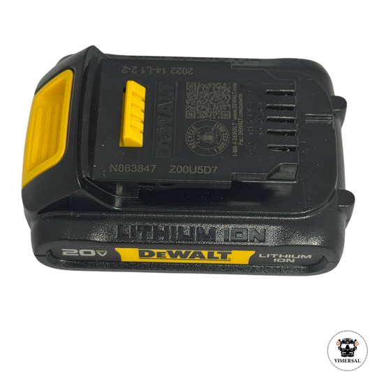 Batería Compacta de Iones de Litio 20V MAX de 1.5 Ah. Seminueva