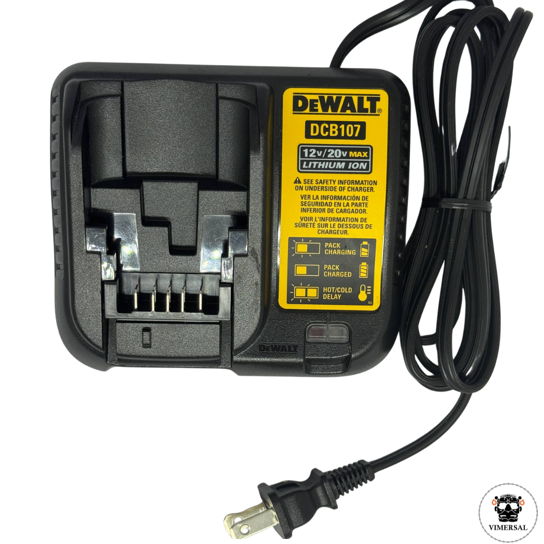 Cargador de Iones de Litio DCB107 12V/20V MAX
