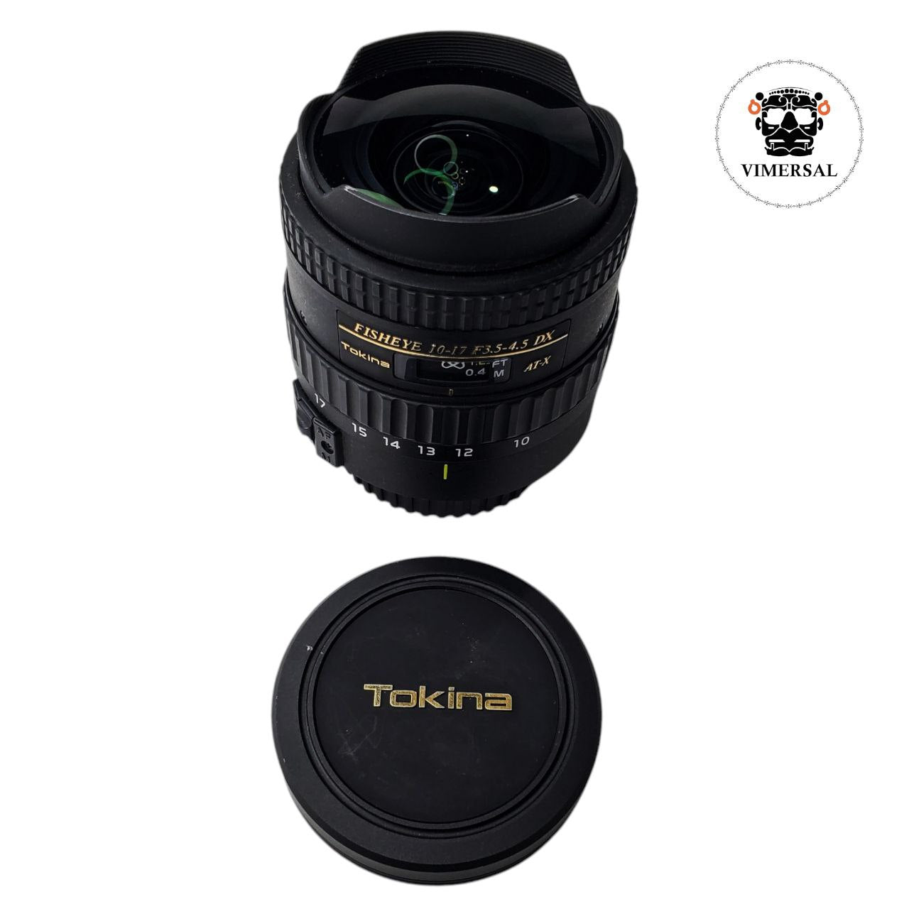Lente Tokina 10-17mm f3.5-4.5 (Fisheye) Para Camara Canon Semi Nuevo