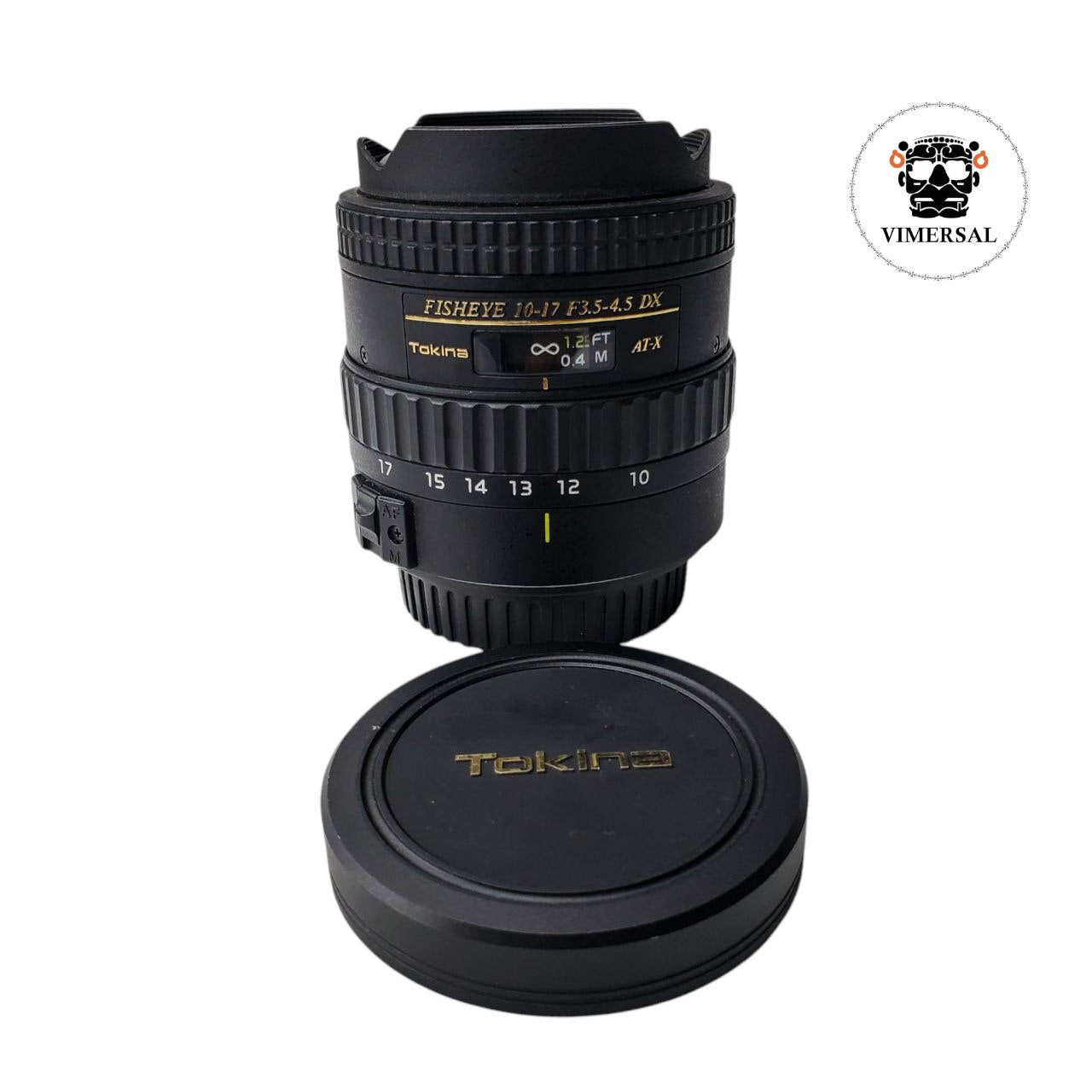 Lente Tokina 10-17mm f3.5-4.5 (Fisheye) Para Camara Canon Semi Nuevo
