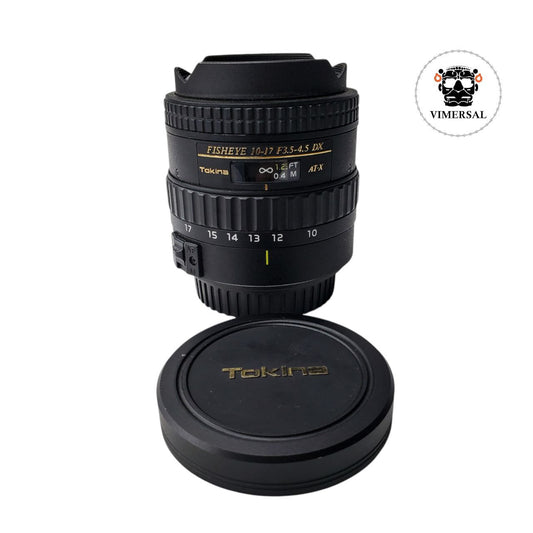 Lente Tokina 10-17mm f3.5-4.5 (Fisheye) Para Camara Canon Seminuevo