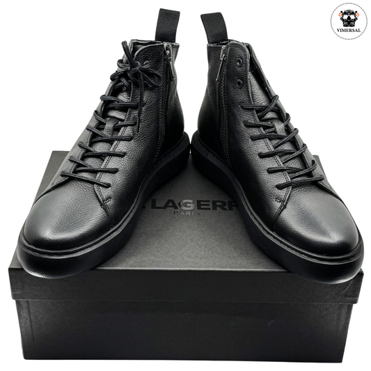 Zapatillas Altas de Cuero para Hombre