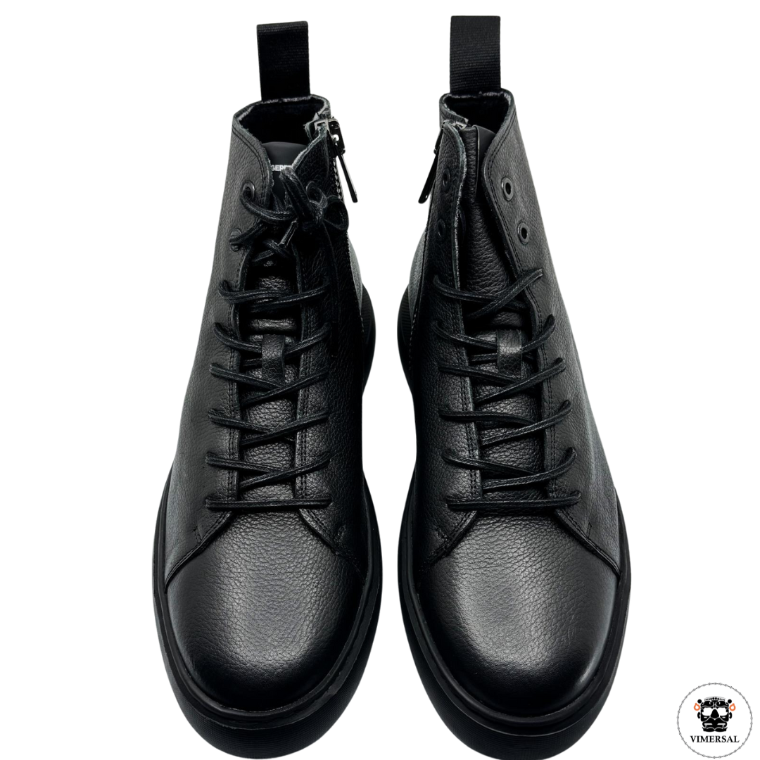 Zapatillas Altas de Cuero para Hombre