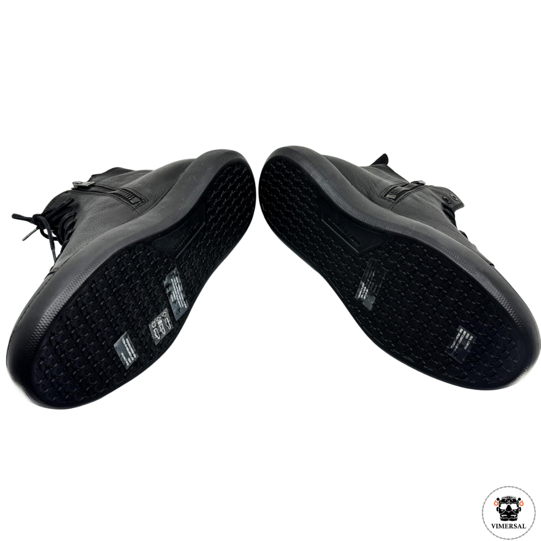 Zapatillas Altas de Cuero para Hombre