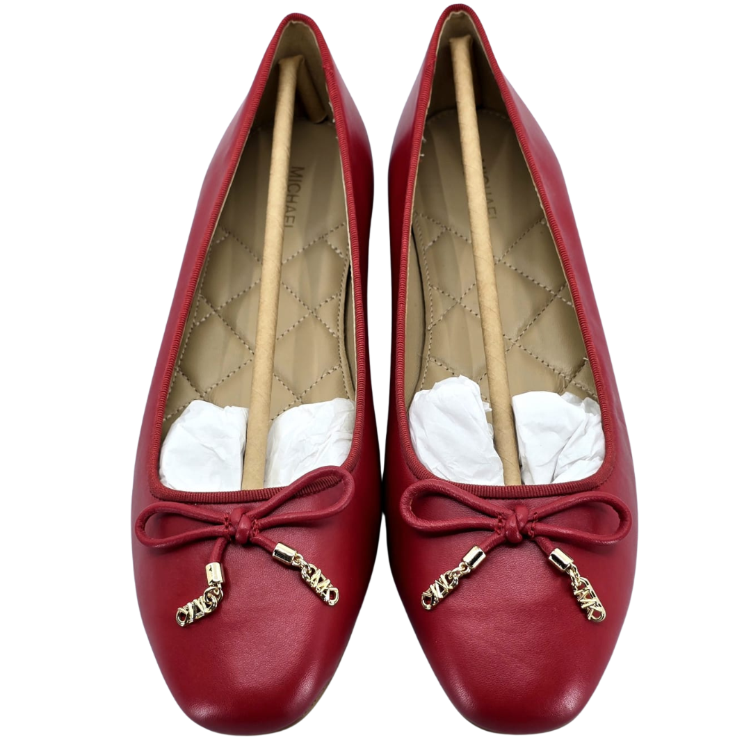 Bailarinas Plana Nori de Cuero Michael Kors