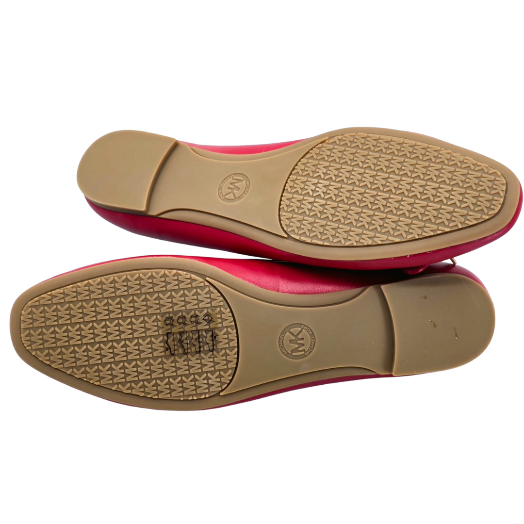 Bailarinas Plana Nori de Cuero Michael Kors