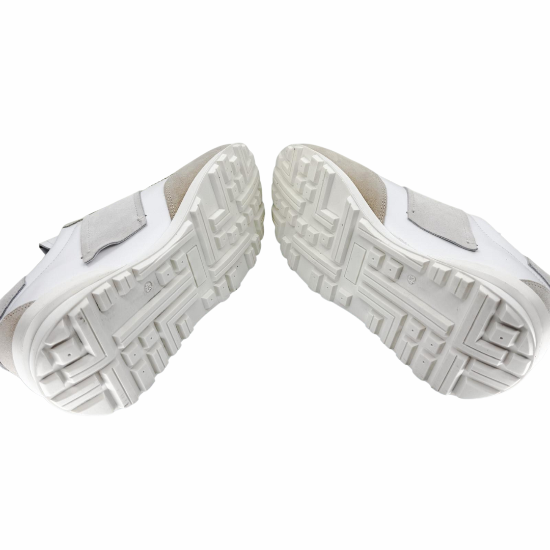 Zapatillas Deportivas de Cuero y Gamuza para Hombre