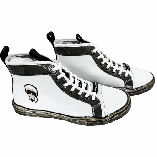 Zapatillas Altas con Logo de Goma para Hombre