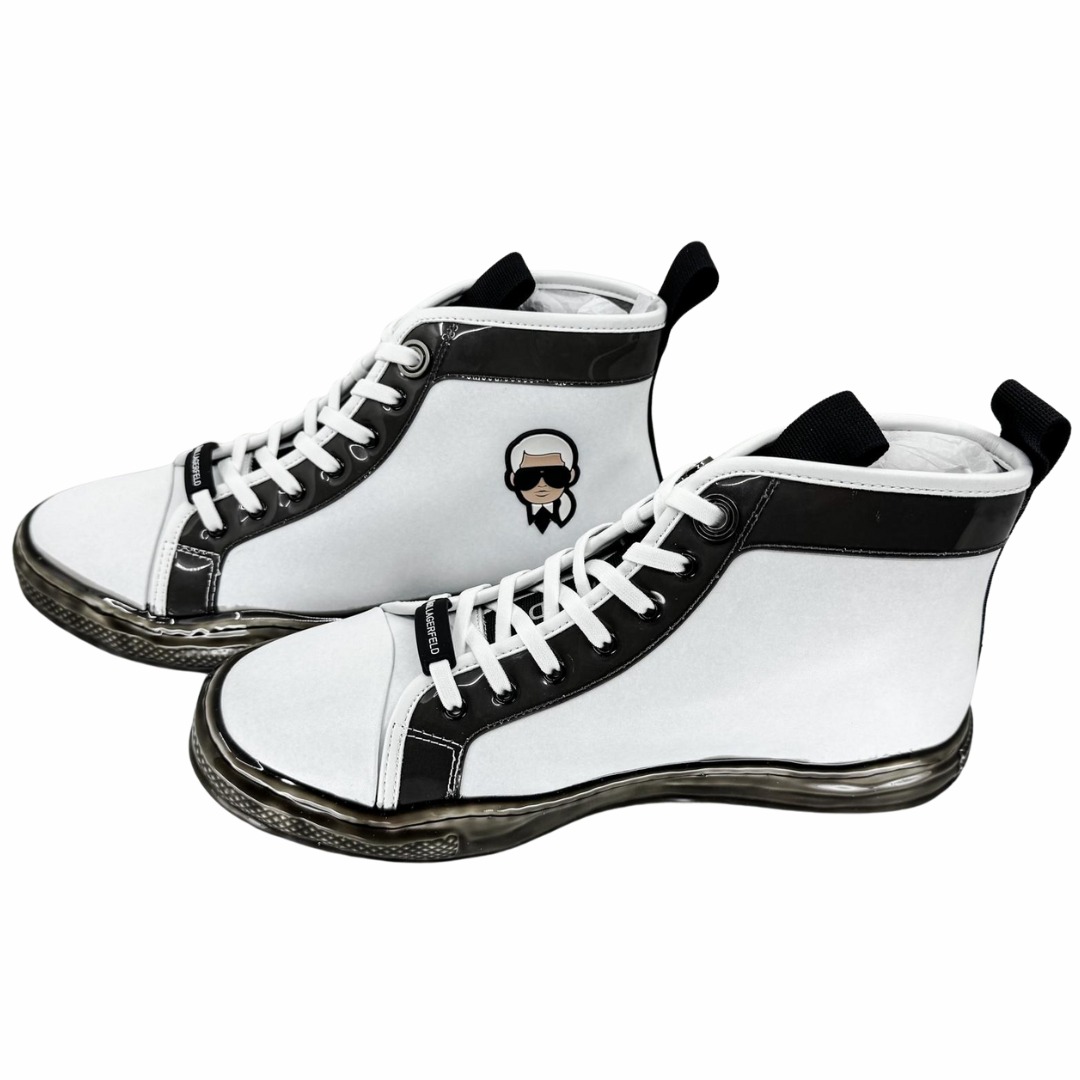 Zapatillas Altas con Logo de Goma para Hombre