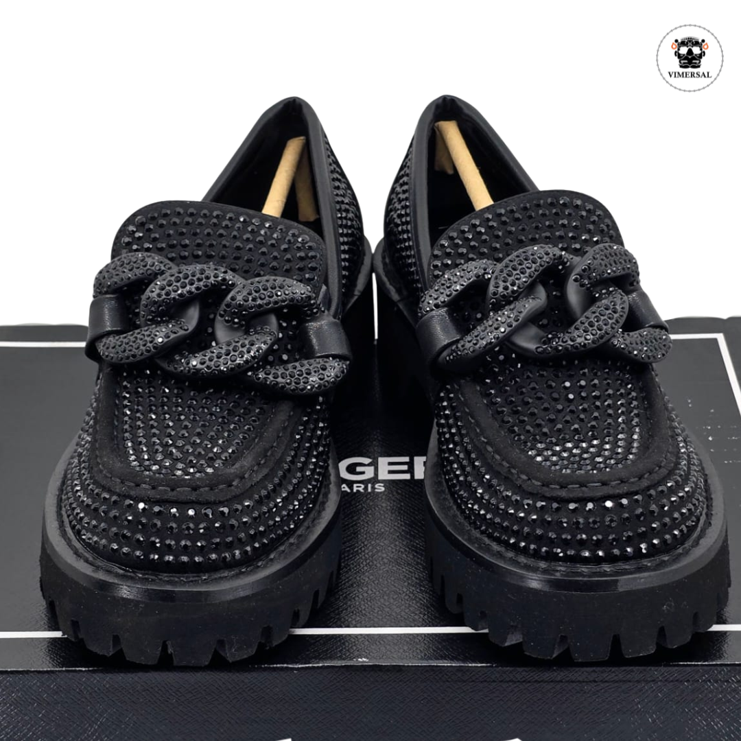 Mocasines Giana Plataforma de Cuero Karl Lagerfeld Paris