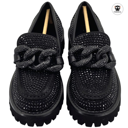 Mocasines Giana Plataforma de Cuero Karl Lagerfeld Paris