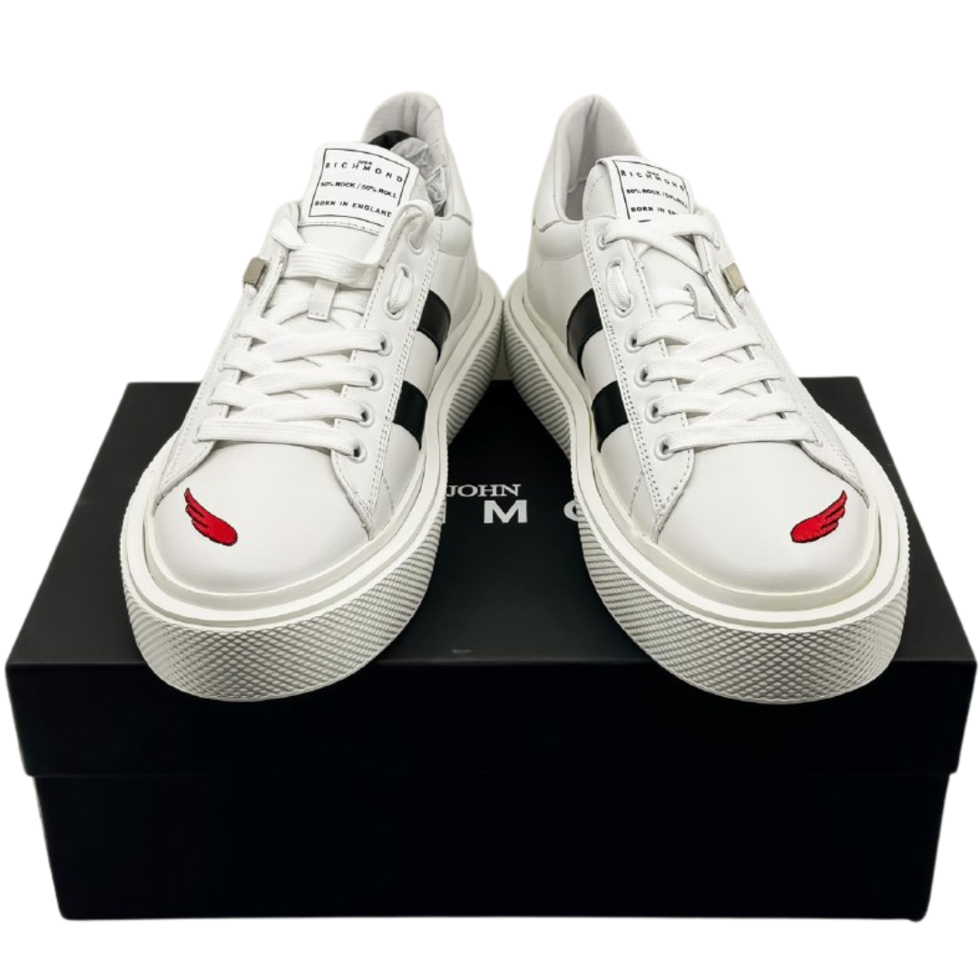 Zapatillas  Blancas y Negras para Mujer