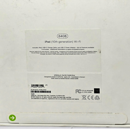 iPad 10ª generación 64 GB