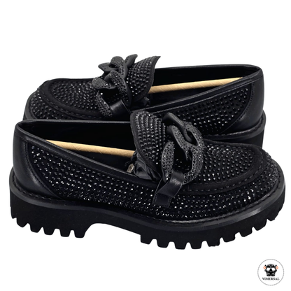 Mocasines Giana Plataforma de Cuero Karl Lagerfeld Paris