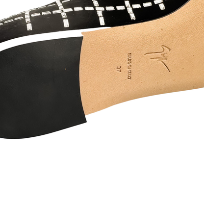 Mocasines de Terciopelo con Cristales para mujer