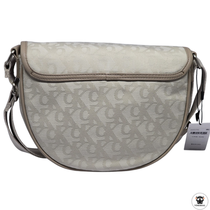 Bolso Bandolera Jacquard con Logo All Day Calvin Klein