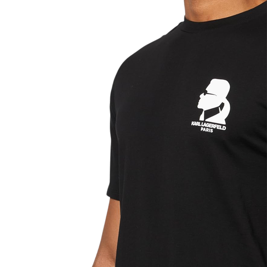 Camiseta Gráfica con Logotipo Karl Lagerfeld Paris