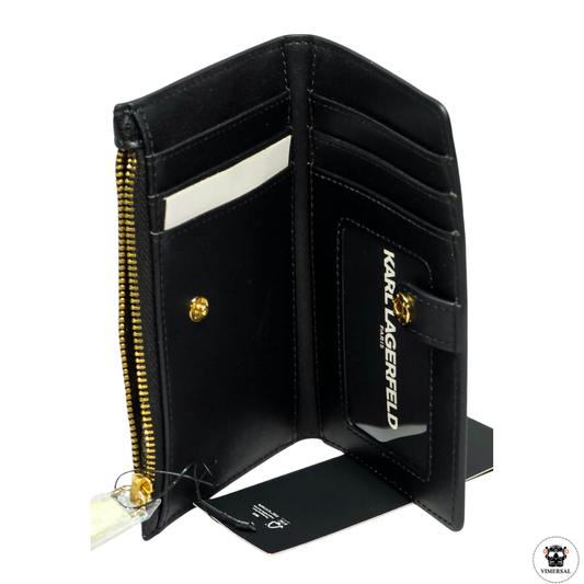 Cartera Pequeña con cremallera Karl Lagerfeld Paris