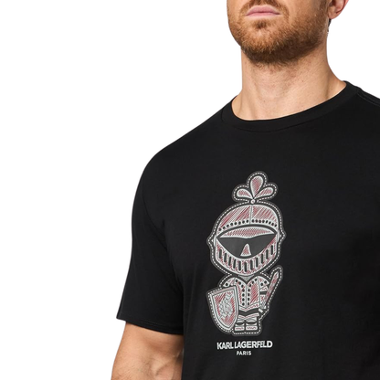 Camiseta de Corte Gráfico Karl Lagerfeld Paris