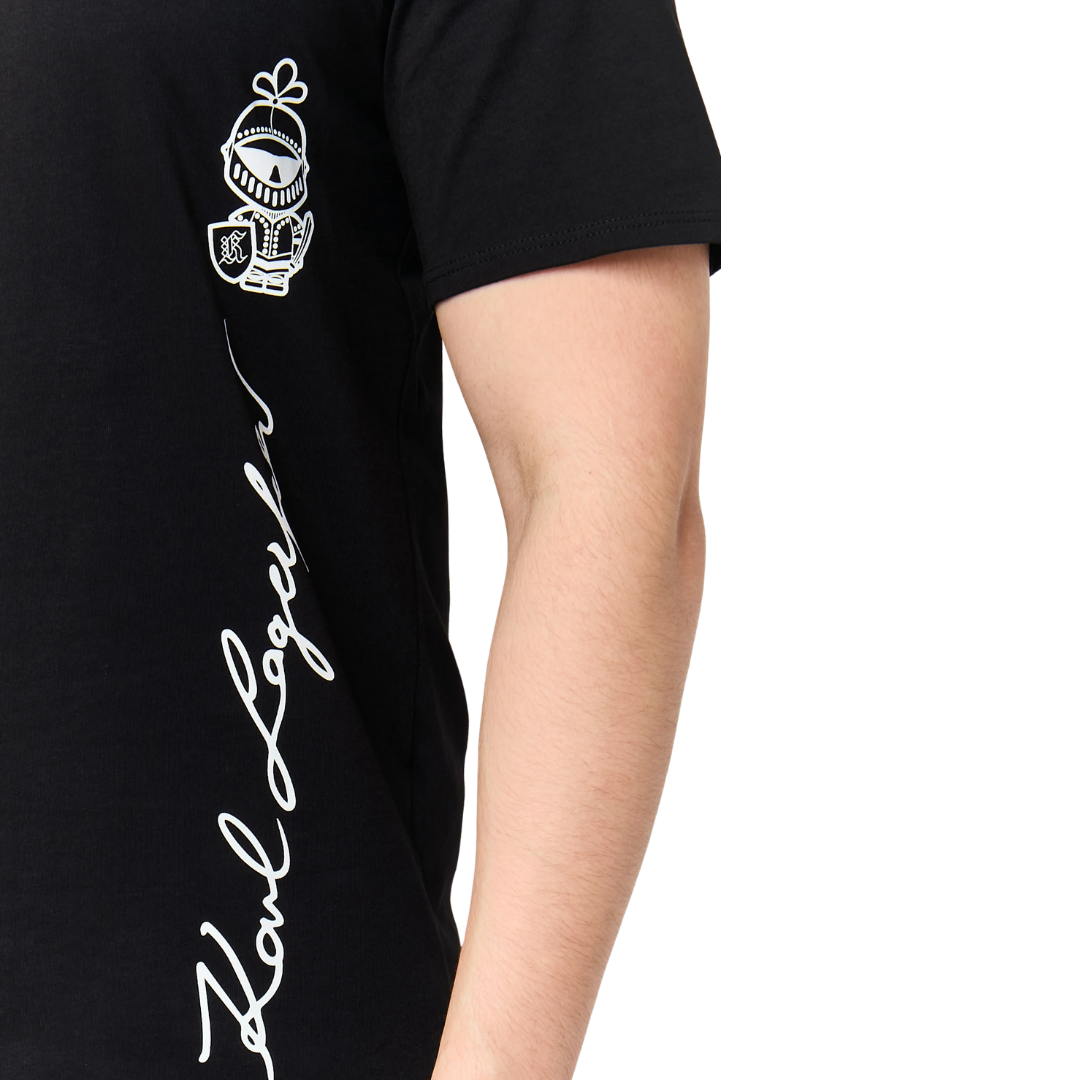 Camiseta de Corte Gráfico Karl Lagerfeld Paris