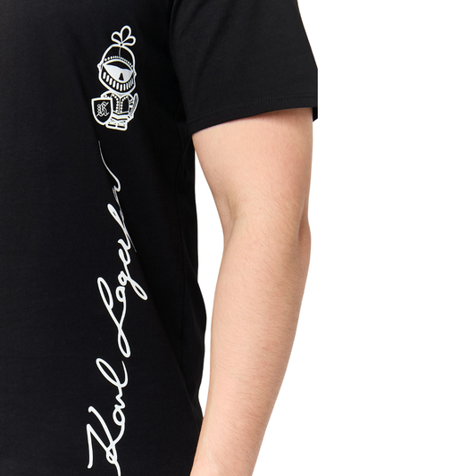 Camiseta de Corte Gráfico Karl Lagerfeld Paris