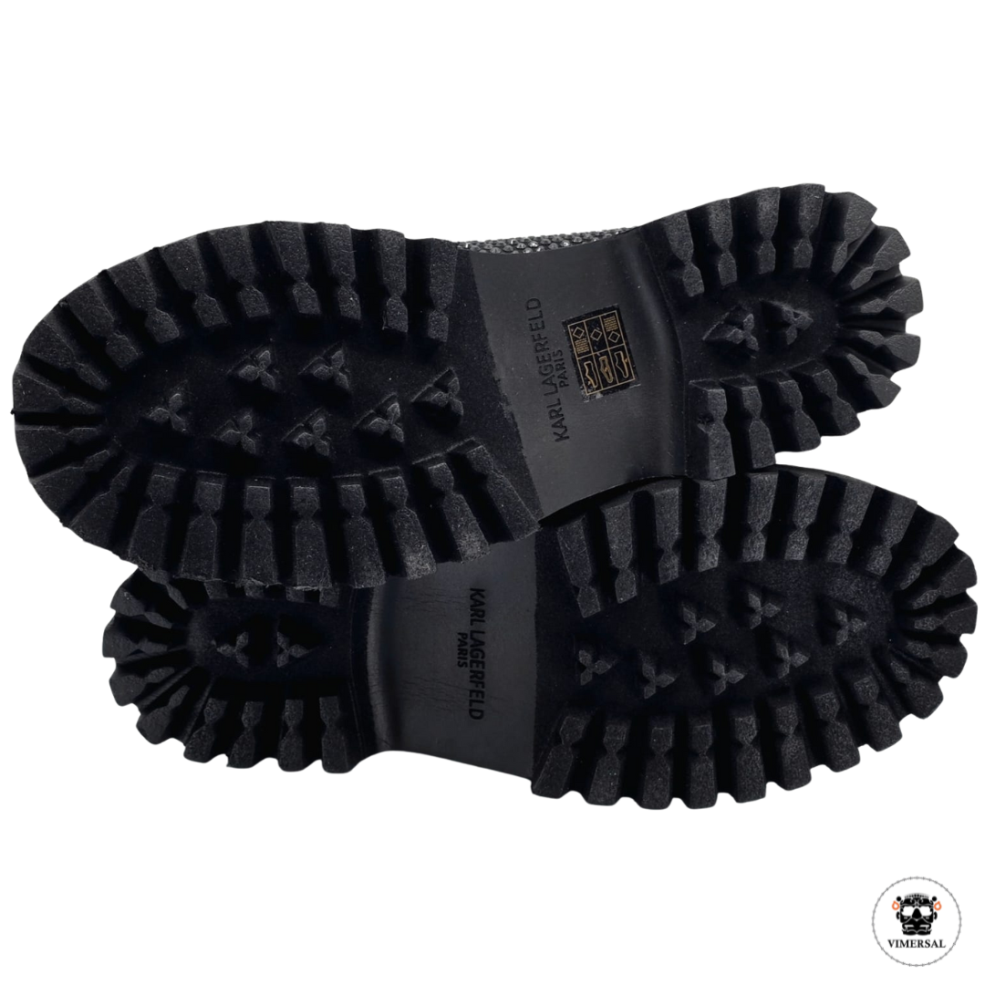 Mocasines Giana Plataforma de Cuero Karl Lagerfeld Paris