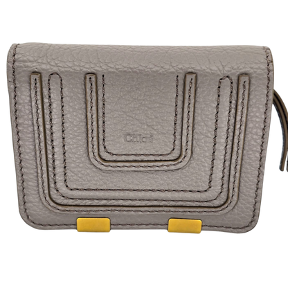 Billetera pequeña Marcie de Chloé en gris cachemir