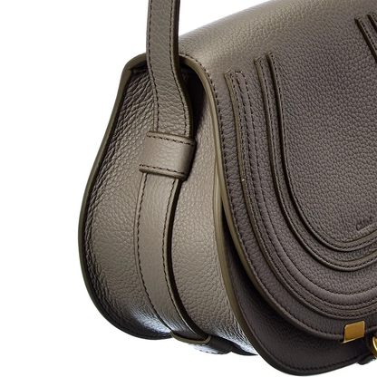 Bandolera  Pequeña Marcie Saddle de  Chloé en Cuero de Becerro