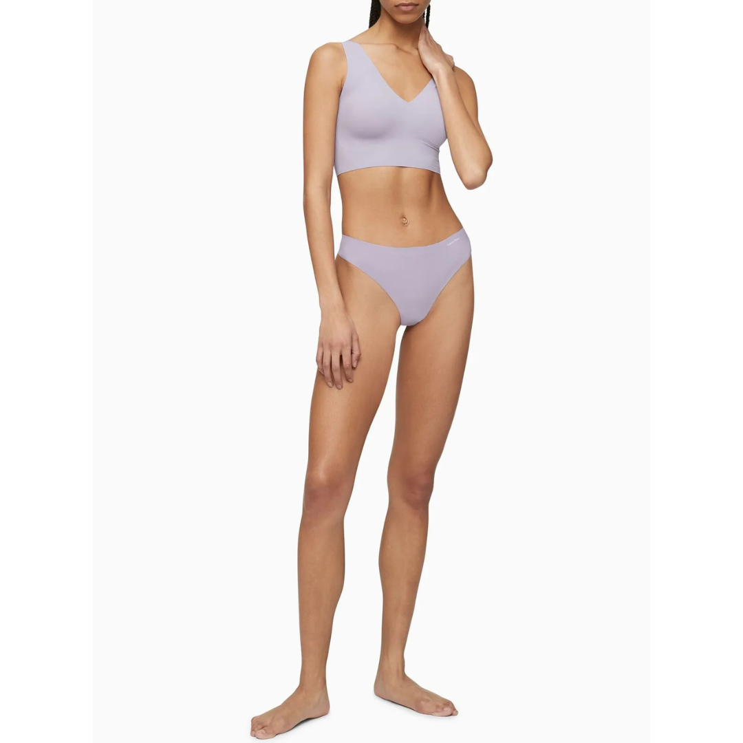 Tanga Invisible Calvin Klein  Microfibra Elástica