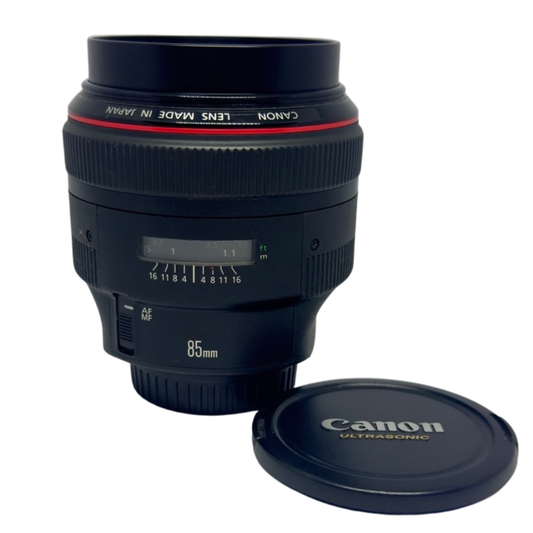 Lente Canon EF 85 mm 1:1.2 L II  Seminuevo