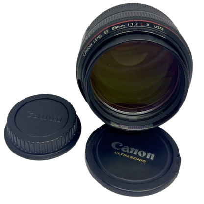 Lente Canon EF 85 mm 1:1.2 L II  Seminuevo