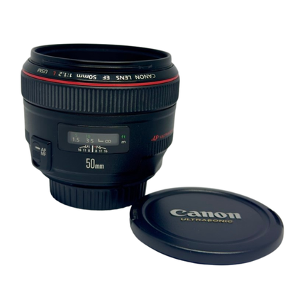 Lente Canon EF 50 mm 1:1.2 L  Seminuevo