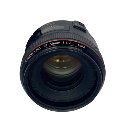 Lente Canon EF 50 mm 1:1.2 L  Seminuevo