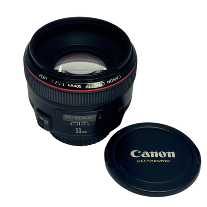 Lente Canon EF 50 mm 1:1.2 L  Seminuevo
