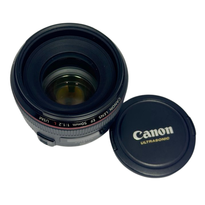 Lente Canon EF 50 mm 1:1.2 L  Seminuevo
