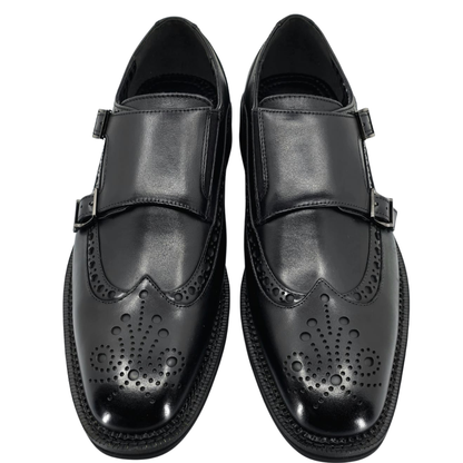 Zapatos de Cuero con Doble Hebilla  Karl Lagerfeld Paris.