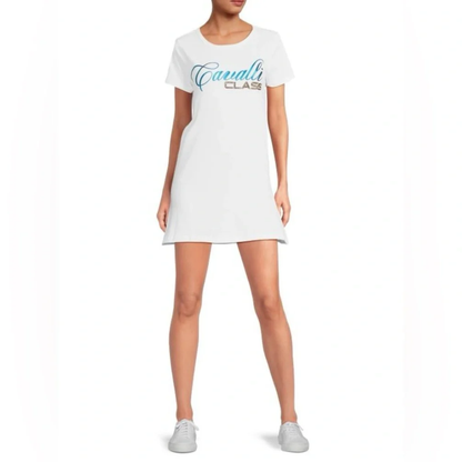 Minivestido Estilo Camiseta Cavalli Class