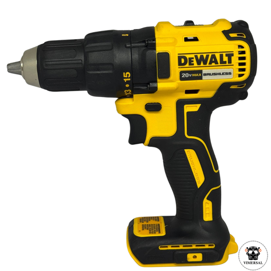 Taladro Atornillador Inalámbrico sin Escobillas (Brushless) de 20V MAX (DCD777) Seminuevo.