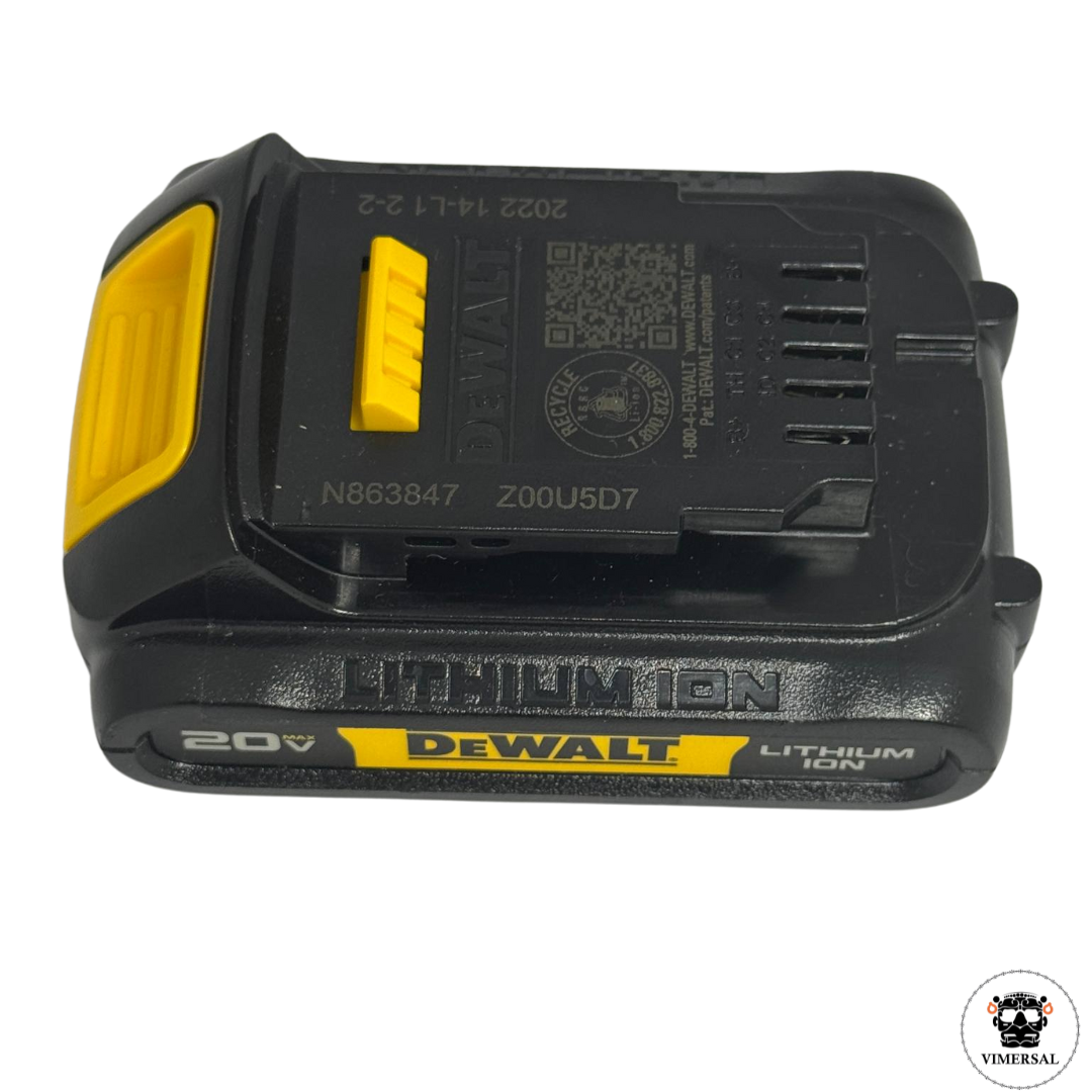 Batería Compacta de Iones de Litio 20V MAX de 1.5 Ah. Seminueva