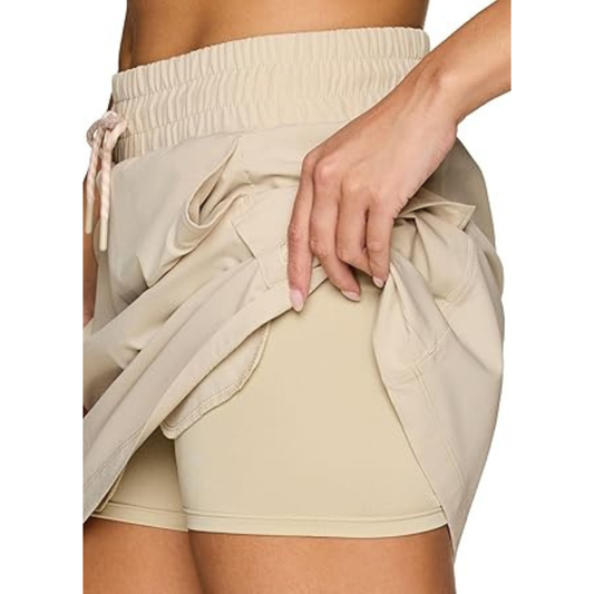 Falda Short de Secado Rápido para Senderismo