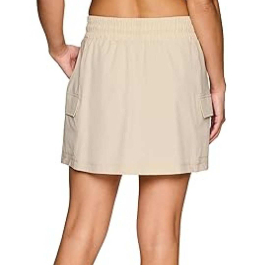 Falda Short de Secado Rápido para Senderismo