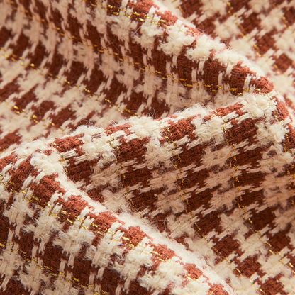 Falda Texturizada de Cintura Alta