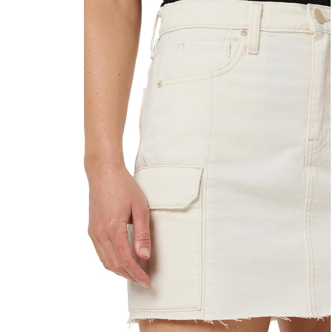 Falda Cargo Viper Color Blanco Hueso