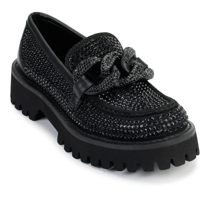 Mocasines Giana Plataforma de Cuero Karl Lagerfeld Paris