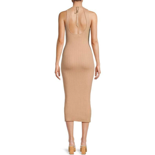 Vestido Midide punto Acanalado