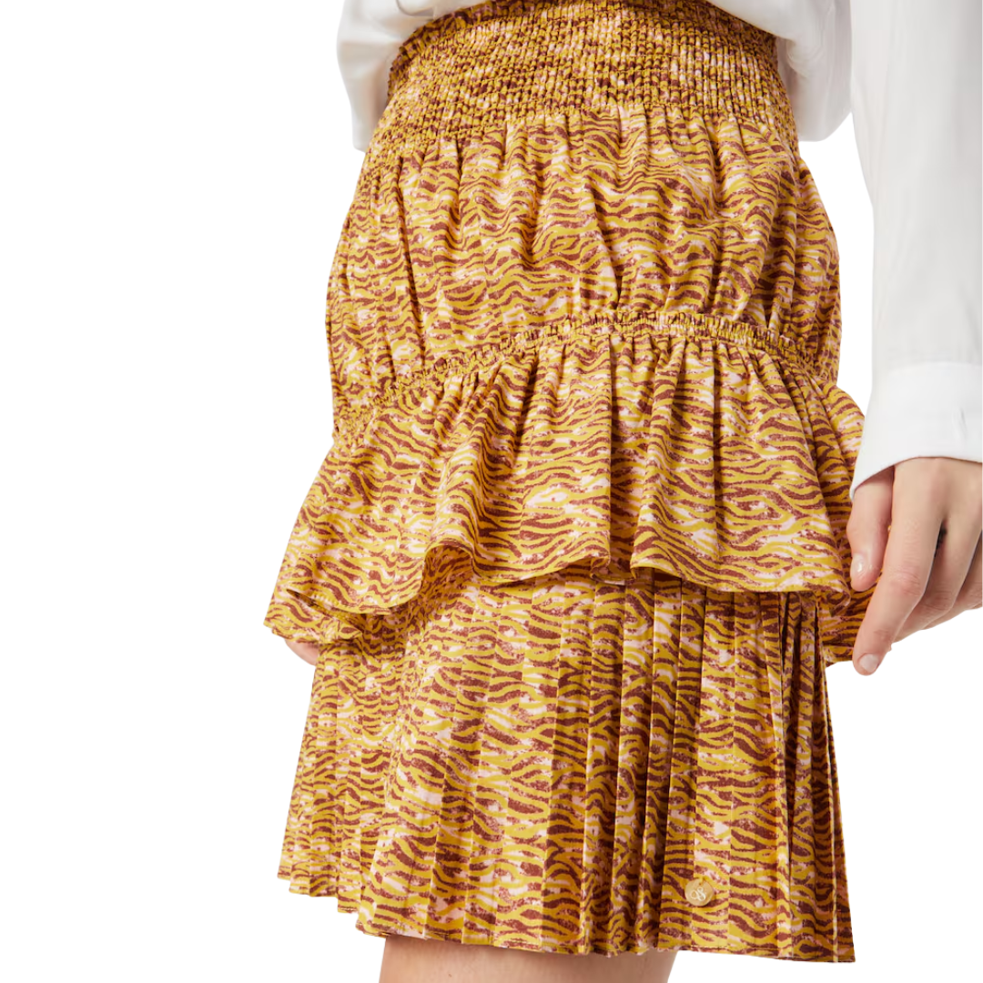 Falda Fruncida Talle Alto Scotch & Soda